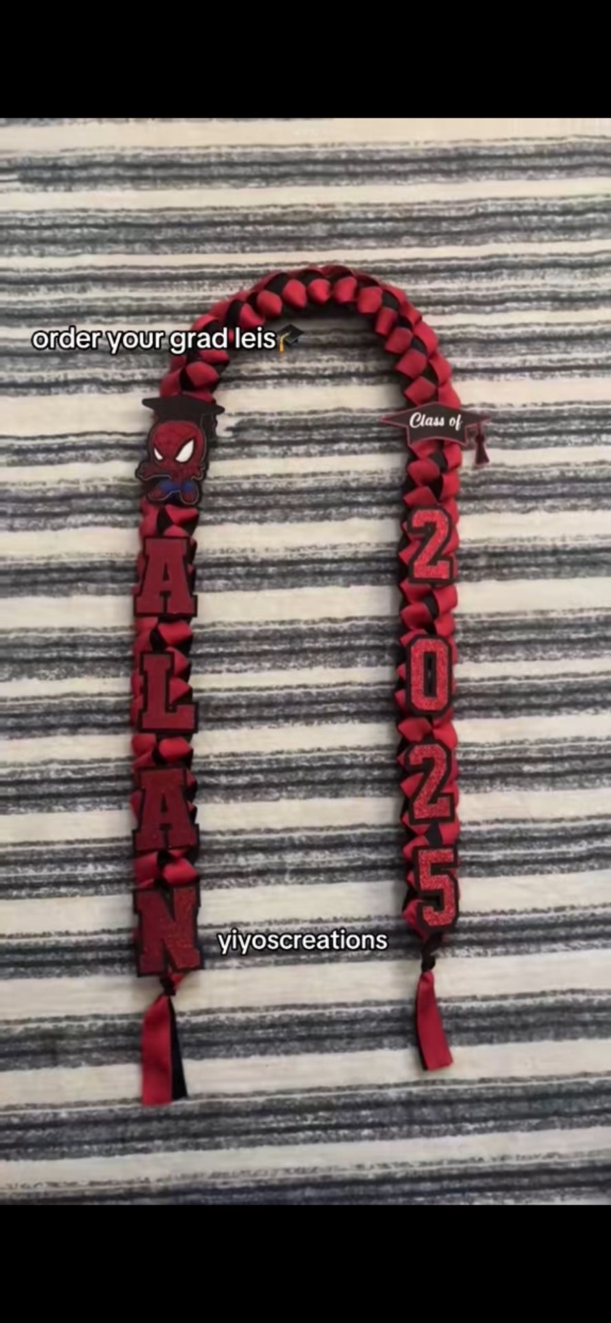 spiderman lei