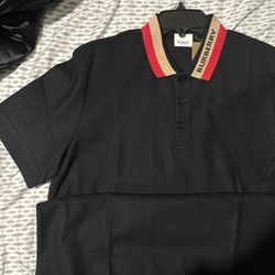 BURBERRY MEN DESIGNER POLO SHIRT