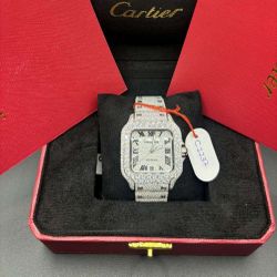 Vvs Lab grown Cartier watch