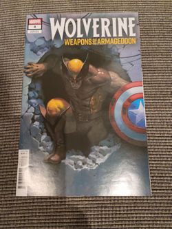 WOLVERINE: WEAPONS OF ARMAGEDDON #4 FABRIZIO DE TOMMASO VARIANT (MARVEL 2026)
