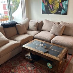 Couch For Sale - Large Sectional U Shaped Couch 