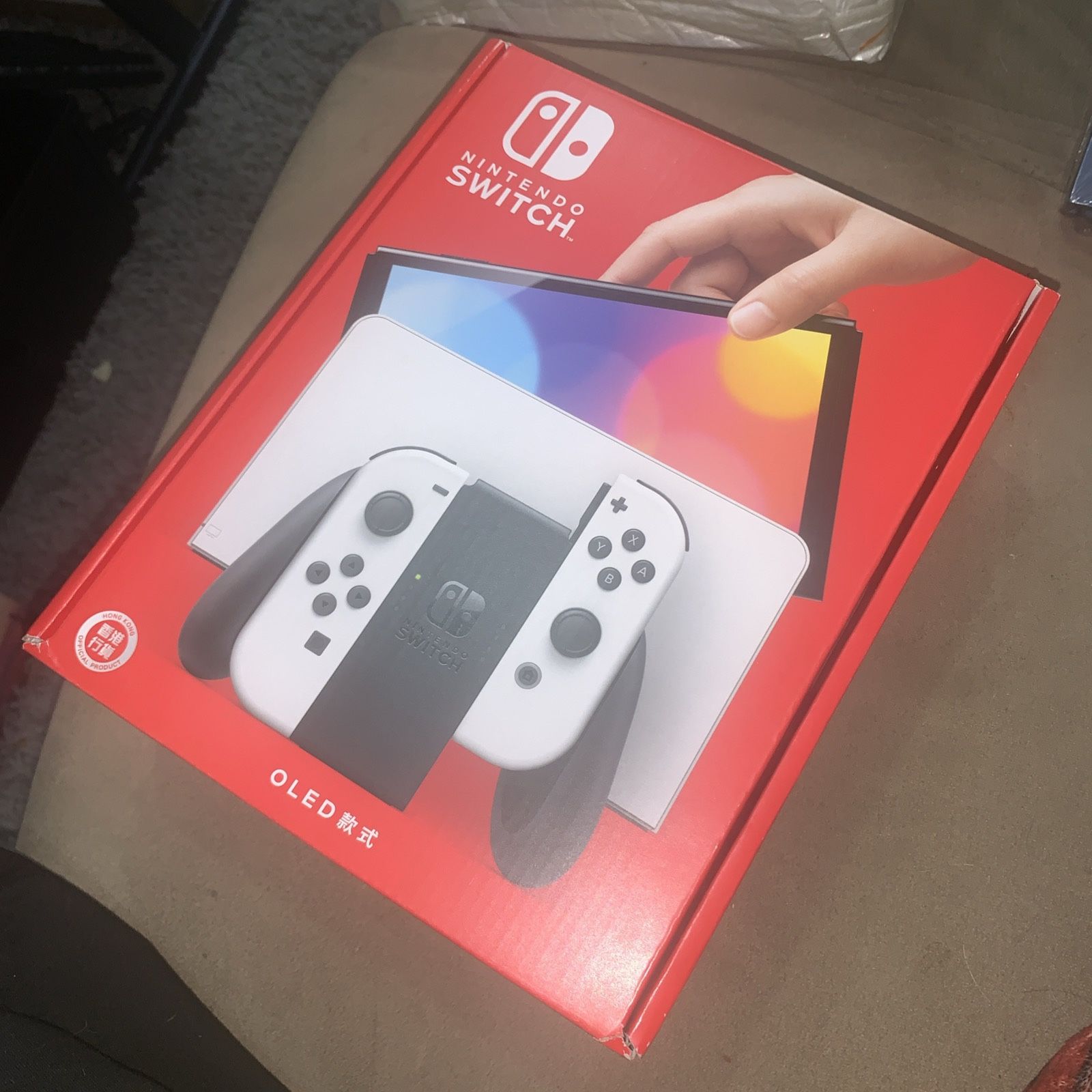 Nintendo Switch OLED Hong Kong Model / US adapter 
