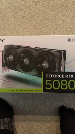 PNY GeForce RTX 5080 16GB OC GDDR7 PCI Express w/ triple fans