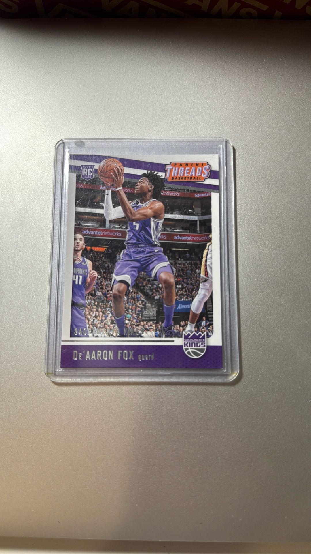 2017-18 De’ Aaron Fox Panini Threads
