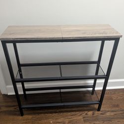 Console Table Greige Color. Greyish Brown. 