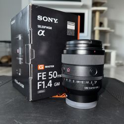 Sony 50 1.4 Gmaster 