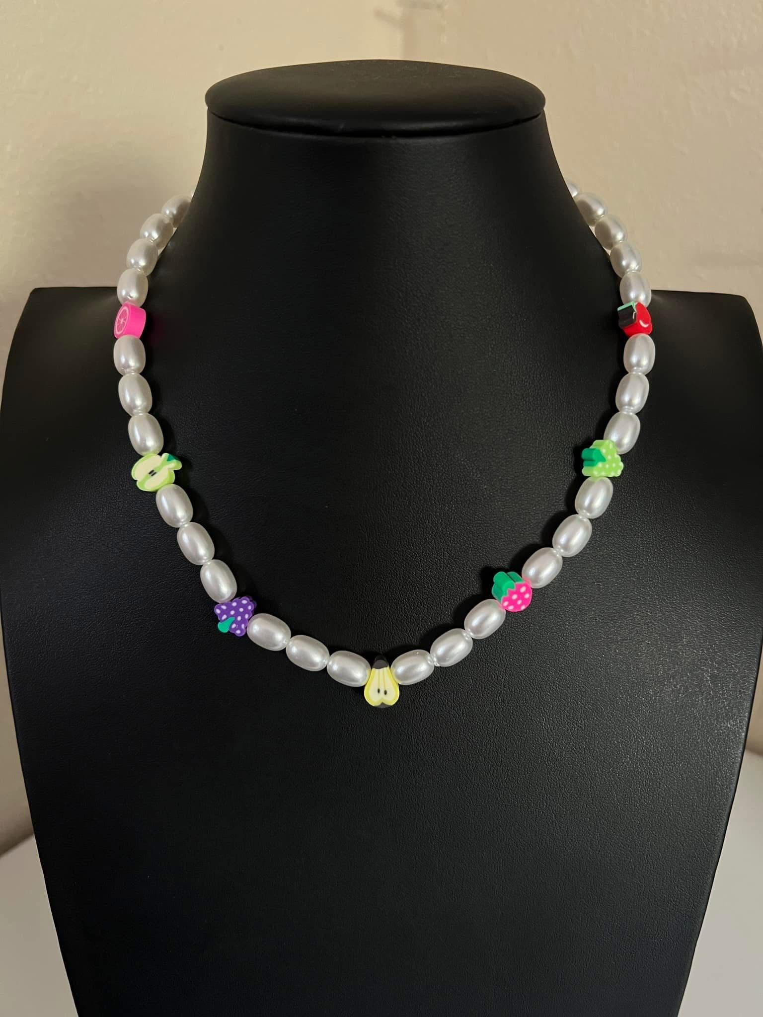 Fruit Necklace Handmade