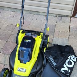 RYOBI
ONE+ HP 18V Brushless 16 in. Cordless Battery Walk Behind Push Lawn Mower (Tool Only)