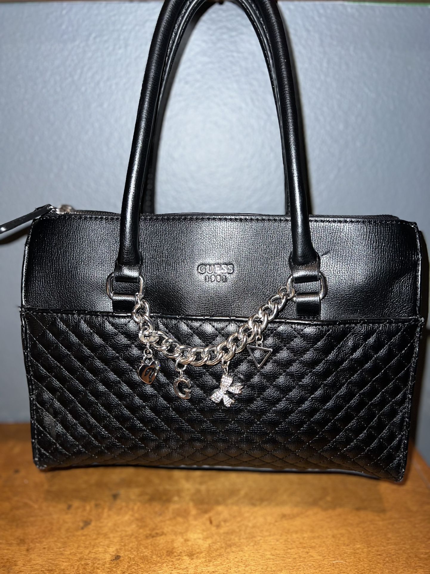 Guess Los Angeles 1981 Satchel Purse Bag