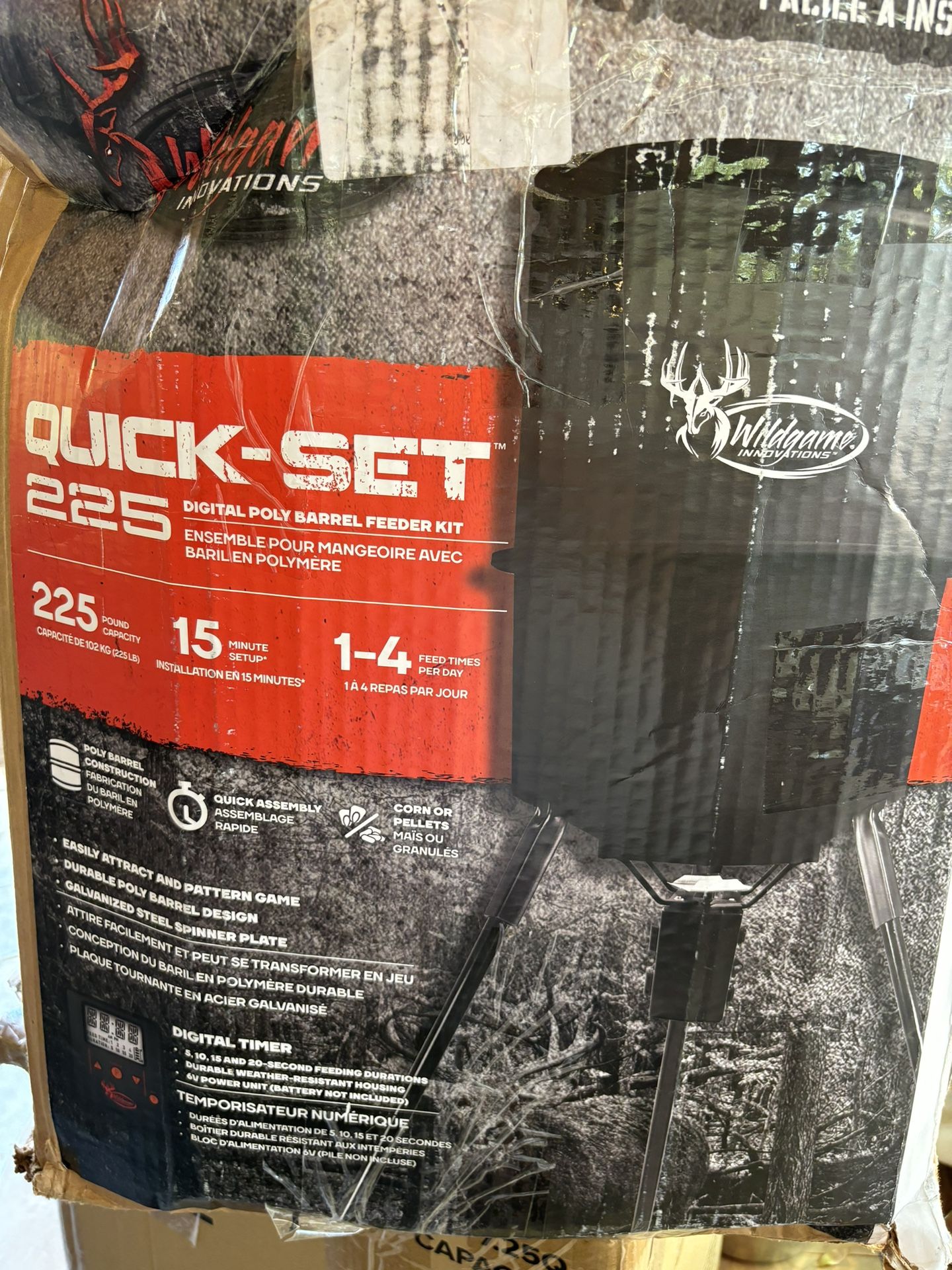 Wildgame Innovations Quick-Set 225 Game Feeder
