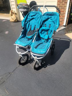 Bumble double wide stroller