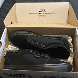 Brand new Vans All-Black Sneakers – Never Worn