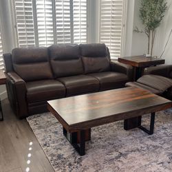 Reclining Brown Living room Set