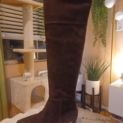 Vince Camuto Brownie Over the Knee Suede Boots