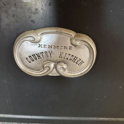 Country Kitchen old school working 1969 Kenmore Stove Oven