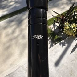 Aftco UB-2 Black Short Straight 50 Lb Rod Butts 