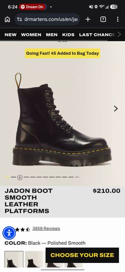 Dr Martin's Jadon boots