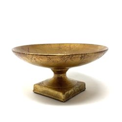 Vintage Gold Gilded Pedestal Dish
