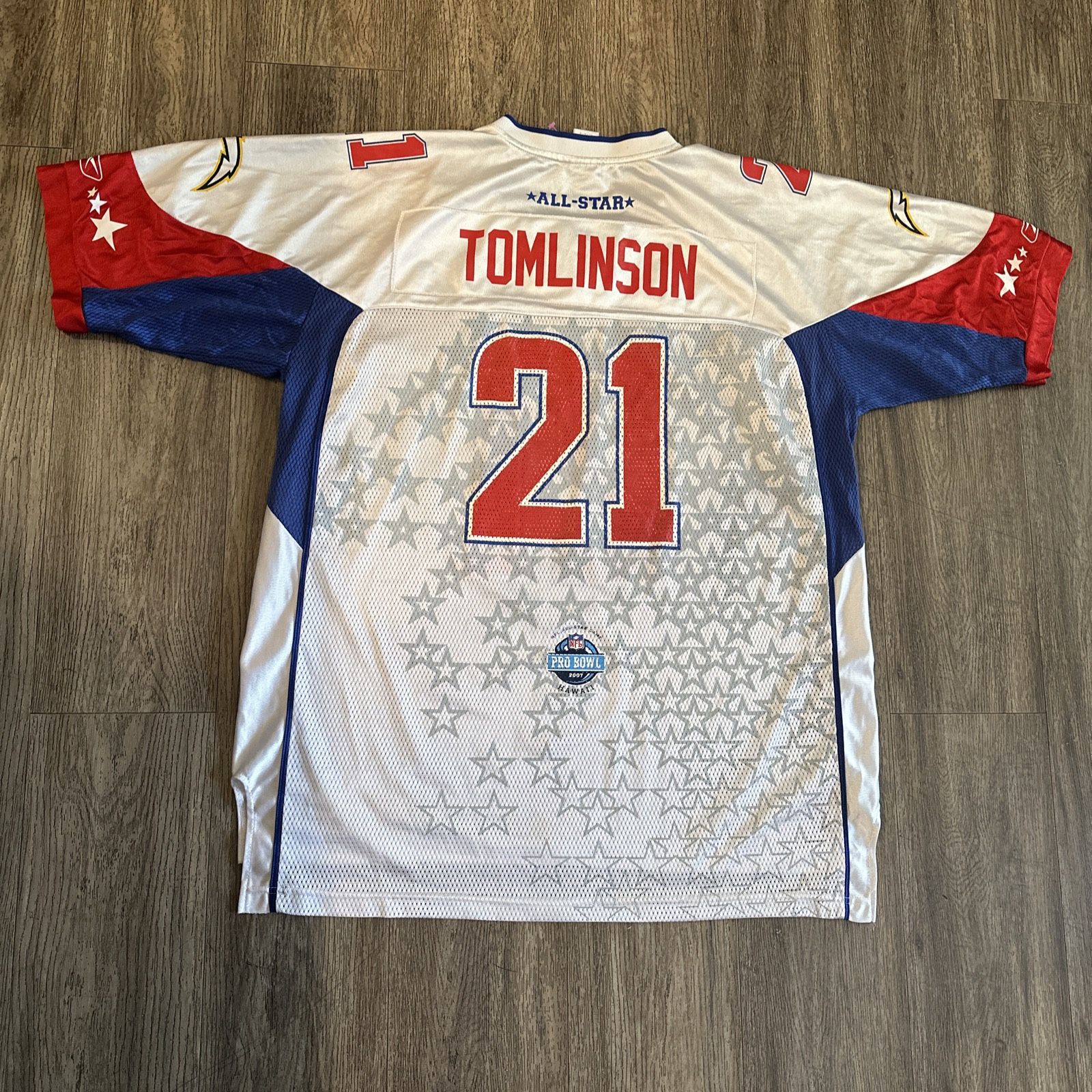 Vintage NFL Pro Bowl 2007 LaDainian Tomlinson San Diego Chargers