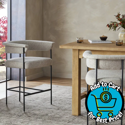 Four Hands Grayson Carrie Counter Stool