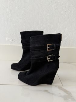 Michael Kors Wedge Boots Size 7