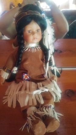 Indian Bradford exchange doll