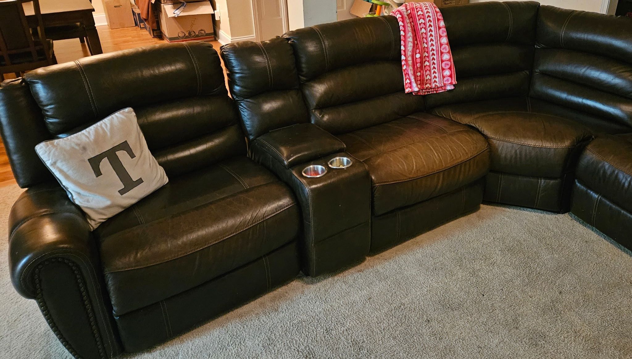 Leather Couch 