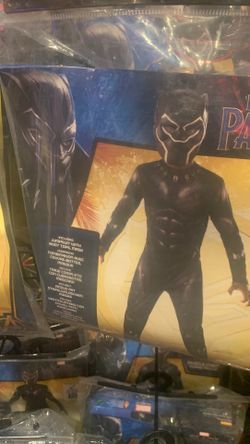 Small 4 -6 black panther costume 18$