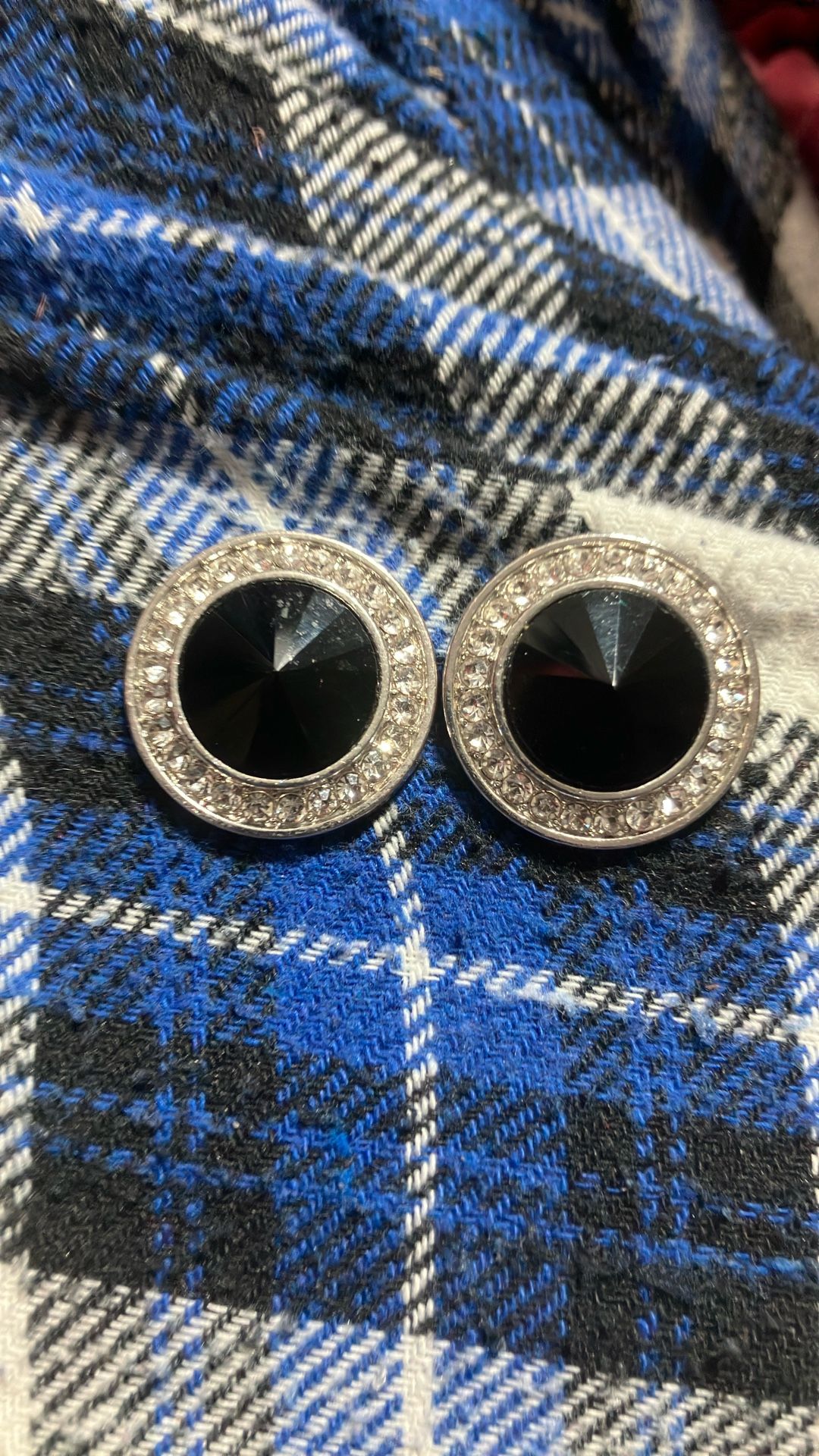 Pierced vintage earrings