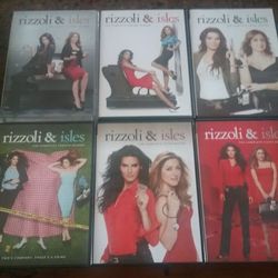 Rizzoli & Isles DVDS Season 1 thru 6