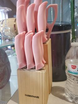 Pink Knife Set