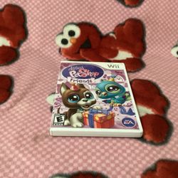 Wii Littlest Pet Shop Friends Video Game 