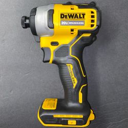 Dewalt ATOMIC 20V MAX Cordless Brushless Compact 1/4 in. Impact Driver (Tool Only)