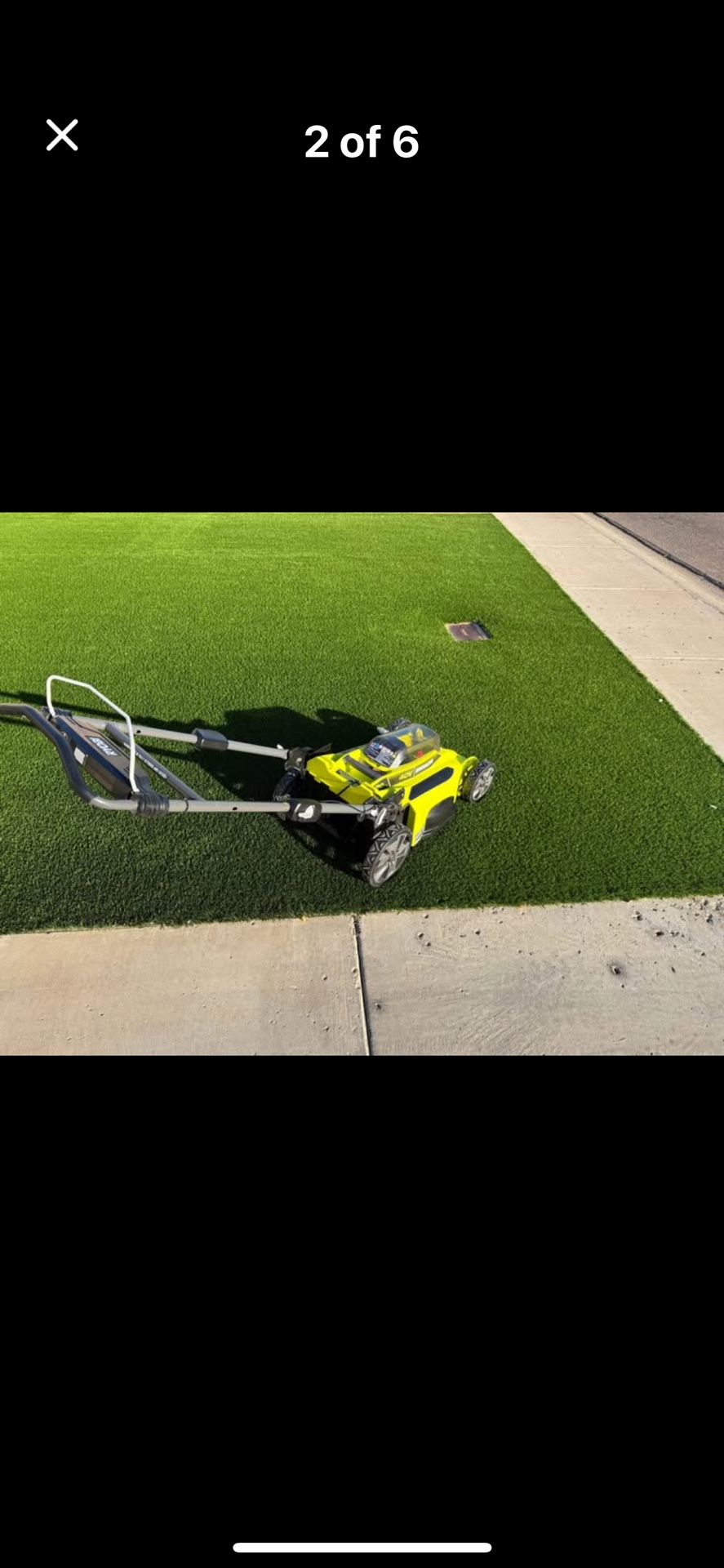 RYOBI brushless 40 V Cordless Lawn Mower