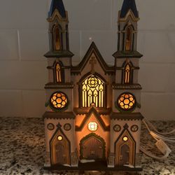 Trendy VN Department 56 Christmas Village The product is a building called Old Trinity Church, part of  Very Soft Leather Bag Black/Tan And Calf Skin 