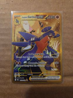 Pokemon Destined Rivals Cyntha Garchomp