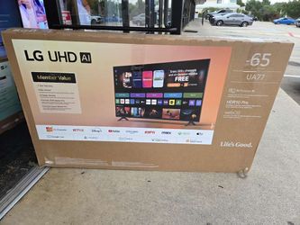 65UA77 65” Lg smart 4k led Uhd tv