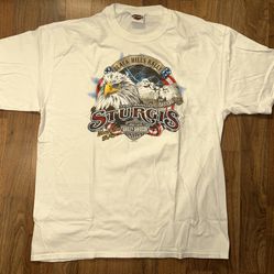 2012 72nd Sturgis, South Dakota Harley Davidson, Rally T-Shirt Size Large