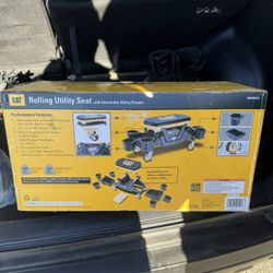 CAT Rolling Utility Seat with Detachable Sitting Creeper
