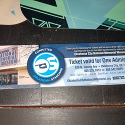 OKC Memorial Tickets 