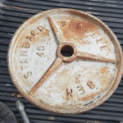 (2) 45lb Barbell Weights