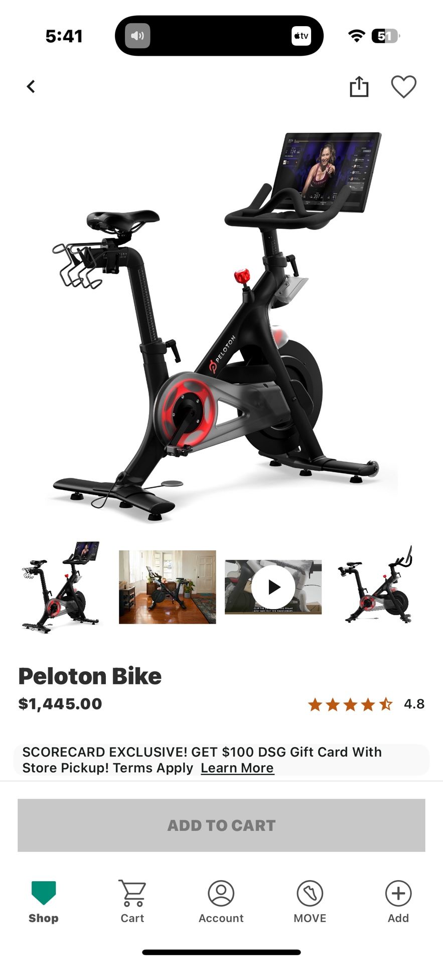Peloton Bike