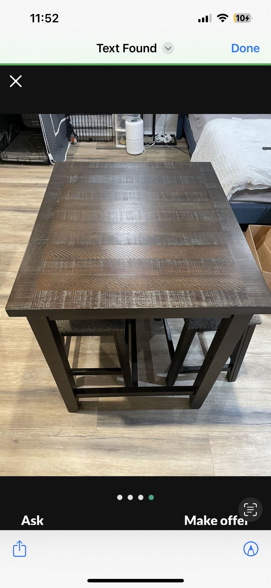 Kitchen Table And Stools 