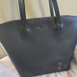 Karl Lagerfeld Leather Purse-Tote