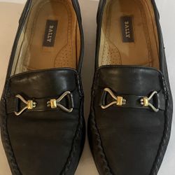 Bally Napoli Suede Loafers Size 11.5 