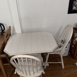 Table W/ 2 Chairs Set