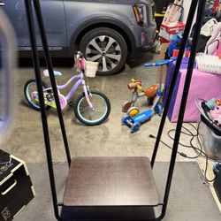 Wood Clothing Clothes Rack