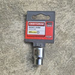 Craftsman New 9mm Or 3/8 Socket 