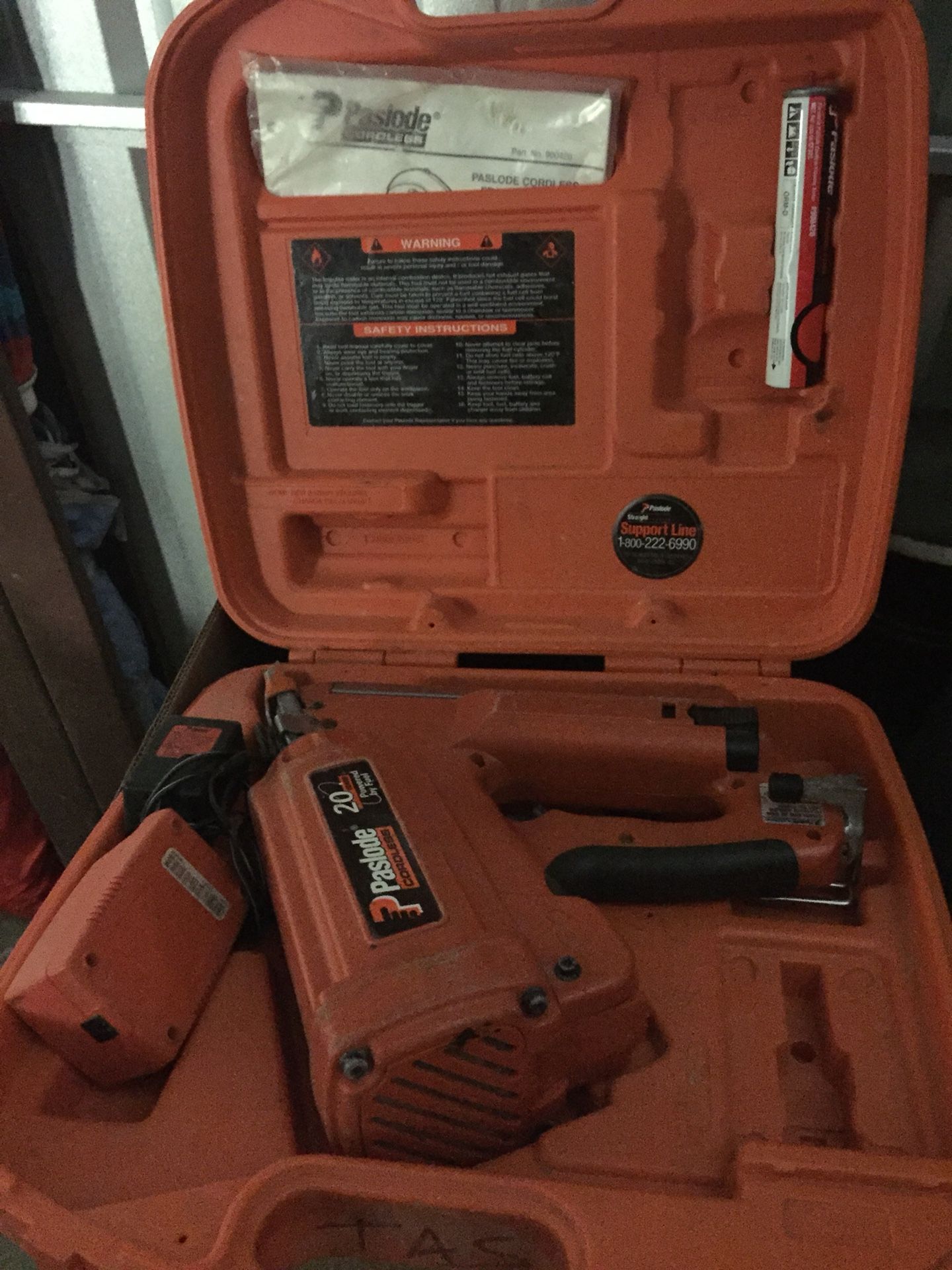 Pasload framen nail gun