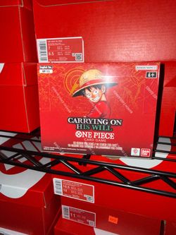 Op13 Booster Box Carrying on his will $550